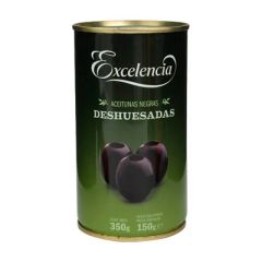 ACEITUNAS NEGRAS DESHUESADAS EXCELENCIA 350G