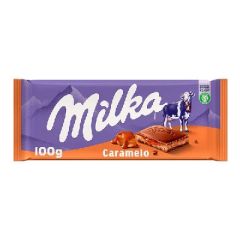 CHOCOLATE MILKA CARAMELO BARRA 100G     