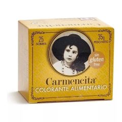 COLORANTE ALIMENTARIOCARMENCITA X 25 SOBRES