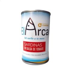 SARDINAS EL ARCA EN SALSA DE TOMATE 170G