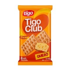 GALLETAS TIGO CLUB QUESO 6 SOB (137G)   