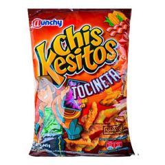 CHISKESITOS MUNCHY TOCINETA PICANTE DE 145G