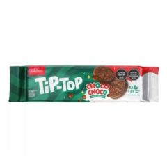 GALLETAS TIP TOP CHOCO CHOCO NAVIDAD 96G