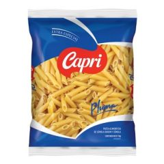 PASTA CAPRI PLUMA 1KG EMPAQUE AZUL