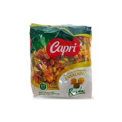 PASTA CAPRI RUEDAS CON VEGETALES PARA ENSALADA 500G