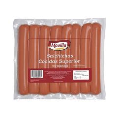 SALCHICHAS SUPERIOR MOVILLA TIPO WIENERS 250G