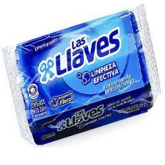 JABON EN PANELA LAS LLAVES FRAGANCIA FLORAL 250G