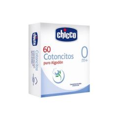 HISOPOS COTONCITOS CHICCO 100% X 60UN   