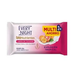 JABON EVERY NIGHT BIO NUTRIENTES TROPICAL 3UN X 110G