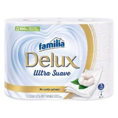 PAPEL HIG FAMILIA DELUXE ULT SUAVE 4ROL 