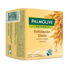 JABON CON AVENA EXFOLIACION DIARIA PALMOLIVE 3UN X 110G