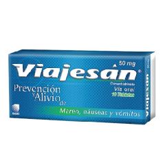 VIAJESAN 50MG X 10 TABLETAS