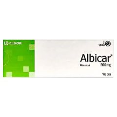 ALBICAR 200 MG X 2 TABLETAS