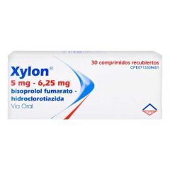 XYLON 5MG/6,25 MG X 30 COMPRIMIDOS RECUBIERTOS
