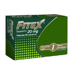 FITEX 20MG X 1 TABLETAS RECUBIERTAS