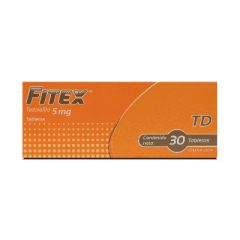 FITEX 5MG X 30 TABLETAS RECUBIERTAS