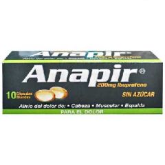 ANAPIR 200MG X 10 CAPSULAS BLAND