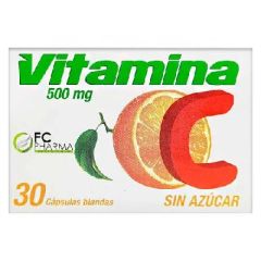 VITAMINA C FC PHARMA 500MG S AZ X 30 CAPSULAS