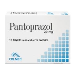 PANTOPRAZOL COLMED 20MG X10 TABLETAS RECUBIERTAS ENTERICAS