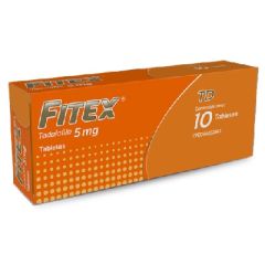 FITEX 5MG X 10 TABLETAS