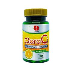 CLORACI VITAMINA C 1000MG SIN AZUCAR X30 TABLETAS