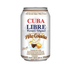 BEBIDA CUBA LIBRE PINA COLADA LATA 350ML