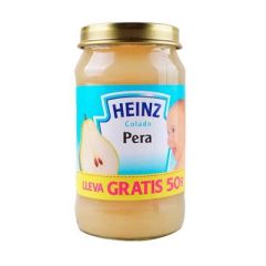 COLADO DE PERA HEINZ 186G + 50G GRATIS